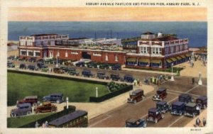 Asbury Ave. Pavilion and Fishing Pier - Asbury Park, New Jersey NJ  