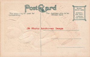 July 4th, Souvenir No SPC01-1, Boy Uncle Sam Riding a Rocket