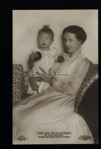 r4785 - Countess Maria with her son Prince Oscar of Prussia - No.7744 - postcard