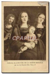 Old Postcard Perugino Giraudon