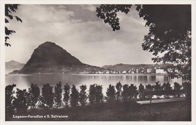 Switzerland Lugano Paradiso e San Salvatore Photo