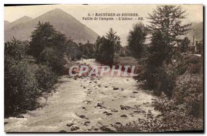 Old Postcard Bagneres de Bigorre Valle de Campan L Adour