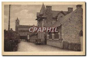 Old Postcard Betton The Mayor and The School for Boys
