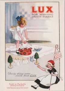 Advertising Postcard - Robert Opie, Lux For Washing Dainty Fabrics Ref.RR16741