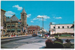 Street View, Exterior of the City Hall Building, Clock Tower, Talbot Street, ...