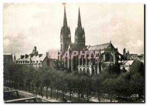 Postcard Modern Britain Arrows of the Cathedral of Quimper