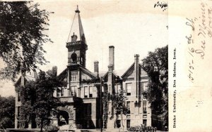 Iowa Des Moines Drake University 1910