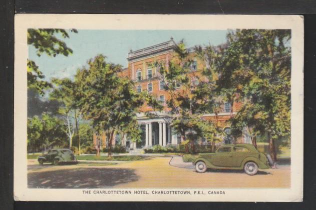 The Charlottetown Hotel,Charlottetown,PEI,Canada Postcard 