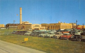 B F Goodrich Synthetic Rubber Plant Cars Port Neches Texas postcard