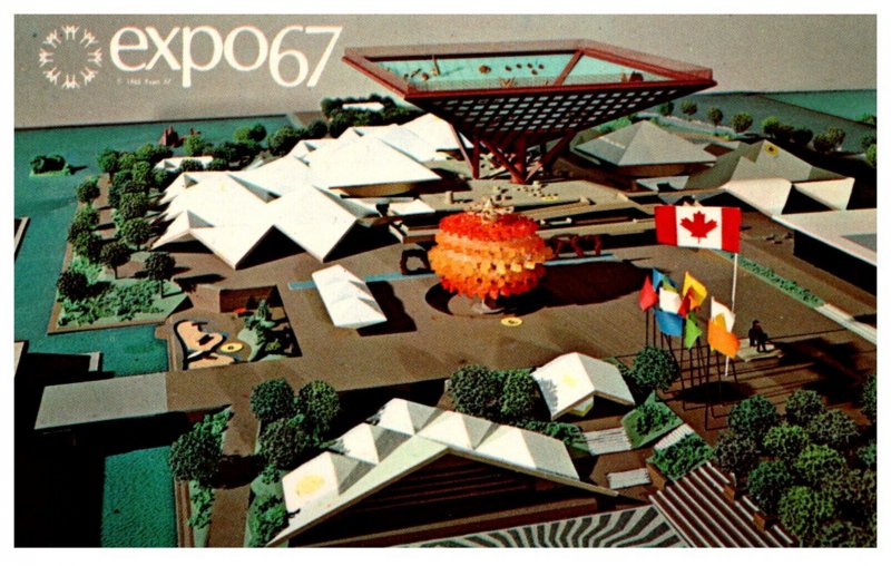 Canada Montral Expo 67   Canadia's Pavilion