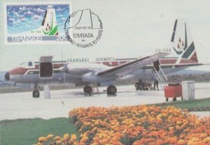 Umtata Airways Transkei South Africa Airport 1987 First Day Cover Postcard