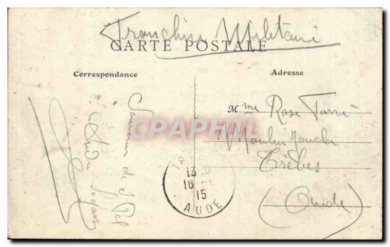 Old Postcard Saint Pol Street of Ironworkers