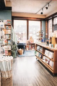 Old Harbor Books Sitka Atlanta USA Bookstore Book Shop Postcard