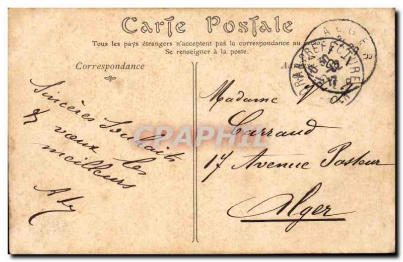 Oran Algeria Postcard Old Courthouse