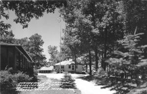 Battle Creek Michigan Education Association Camp @ St Mary's Lake~1940s RPPC