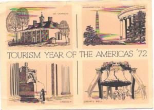 US Postcard Mint Airmail. Niagara Falls.  Issued in 1972.