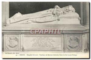 Old Postcard Dreux Chapelle St Louis Tomb of Madame Adelaide Sister of Louis ...