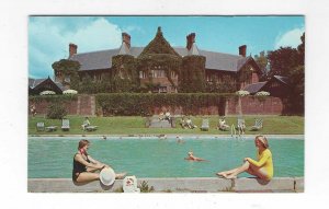 1960's Blantyre Inn, Route 20, Lennox, Mass Pool Bathing Postcard