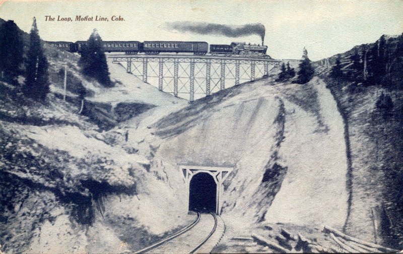 Colorado Moffat Line The Loop and Tunnel