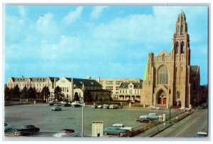 c1960 Saint Agnes Cathedral Schools Rockville Long Island New York NY Postcard