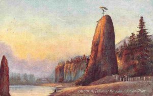 Pillar Of Hercules Columbia River Oregon 1911 Tuck postcard