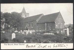 Essex Postcard - The Church, Great Clacton   RS298