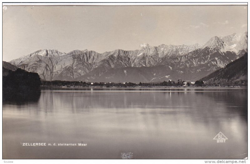 RP: ZELLERSEE m. d. steinernen Meer , Austria , 30-50s