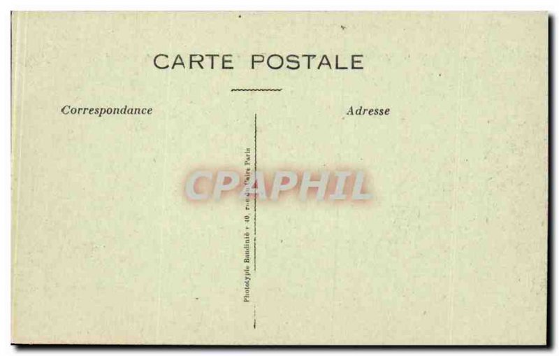 Postcard Old Cuts castle ruins