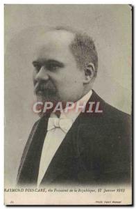 Old Postcard Raymond Poincare President of the Republic