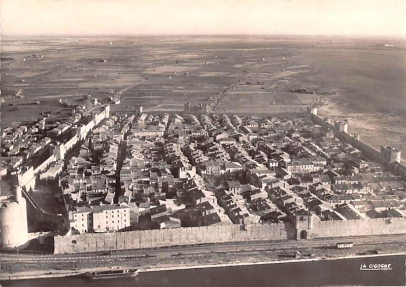 Aigues Mortes - France, real photo