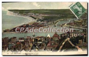 Postcard Old Treport general view