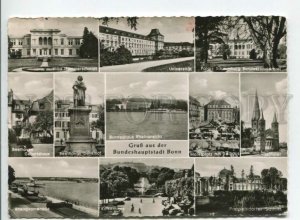 440912 Germany 1957 year Gruss aus Bonn multi-view RPPC