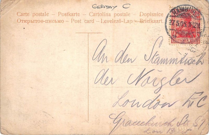 US20 Europe Germany Hamburg tram view 1927