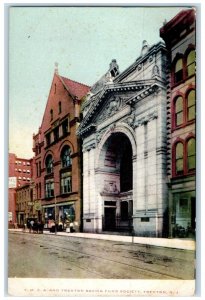 c1910's YMCA And Trenton Saving Fund Society Trenton New Jersey NJ Postcard