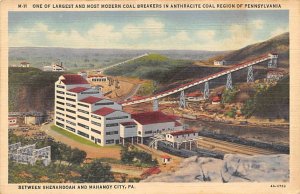 coal breakers between Shenandoah and Mahanoy City Shenandoah, PA