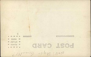 Possibly Geneva NY Weld's Drug Store Military Parade Real Photo Postcard c1920