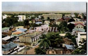 Postcard Modern Cameroon Douala Area of ​​Akwa Palace