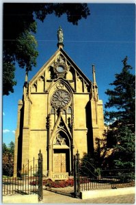 Postcard - Loretto Chapel - Santa Fe, New Mexico