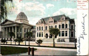 California San Jose Court House and Hall Of Records 1906