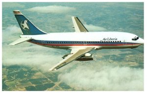 Air Liberia Boeing 737 2Q5C Airplane Postcard