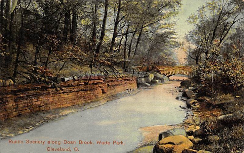 Doan Brook, Wade Park Cleveland, Ohio OH