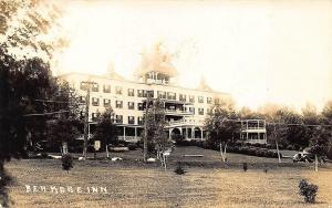 Sunapee Harbor NH Benmere Inn RPPC Postcard