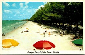 Pass-A-Grille St. Petersburg Beach Florida Vintage chrome Postcard pc 