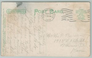 Independence Kansas~Carnegie Library~c1910 Postcard