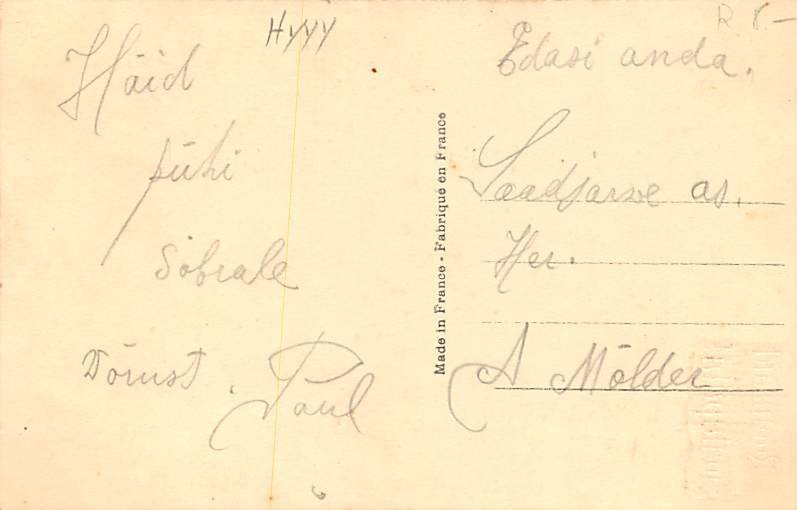 Tinted Children with Teddy Bears Postcard