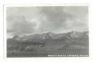 RP Desert & Mountain Scene Tonapah Nevada NV