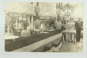 Grand Forks ND RP'11 SILVER SERVICE to U.S.S. NORTH DAKOTA Battleship STATE FAIR