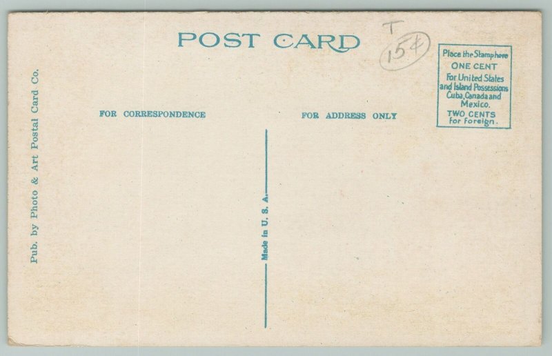 White Plains New York~Washington's Headquarters~1920s Postcard 