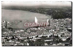 Old Postcard Geneve View Panoramicue