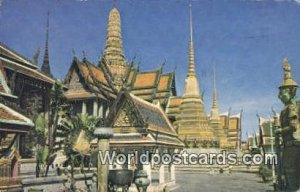 Temple of the Emerald Buddha Bangkok Thailand 1980 